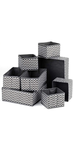 8 Pack Foldable Cloth Storage Box