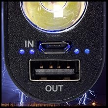 2200 mah power bank supply 12 volt car charger usb cigarette lighter dc phone charge life rescue