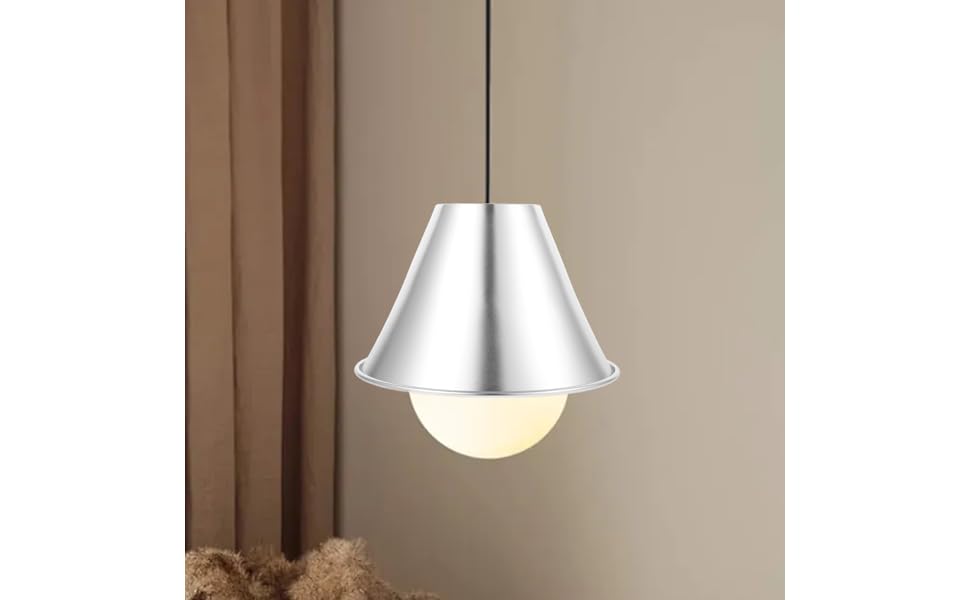 SEWOART Aluminum Alloy Modern Pendant Lampshade for Home