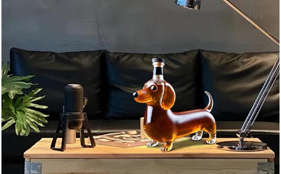  12 犬の形ウイスキー瓶 Amazon.co.jp: ウイスキーガラスボトル | ガラス酒瓶 ダックス