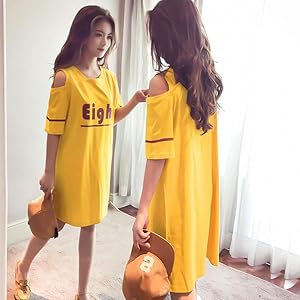 Amazon.co.jp: Gergeousロング tシャツ レディース ゆったり 肩