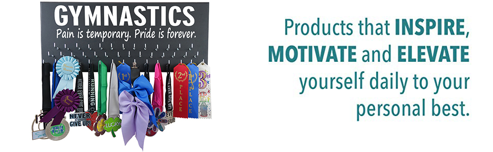 gymnastics gifts sports medal display awards hanger rack plaque