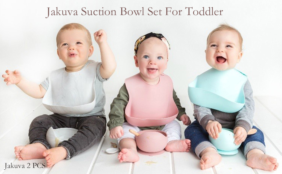 Silicone Bowls with Spoon