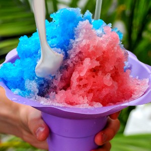 purple snocone