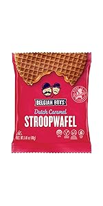 belgian boys dutch caramel stroopwafel stroopwaffle