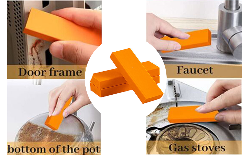 Stainless Steel Magic Eraser,Decontamination Artifact Eraser Sponge