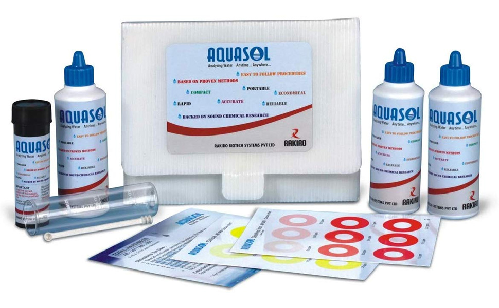 AQUASOL Iron Test Kit (010 mg/l, Blue, Aqua) Amazon.in Industrial