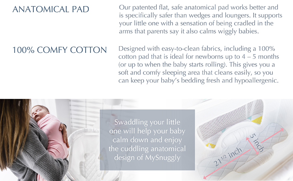 MySnuggly Newborn Insert for FisherPrice Safe Real Cuddling Feeling for