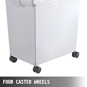 bac de rangement de céréales