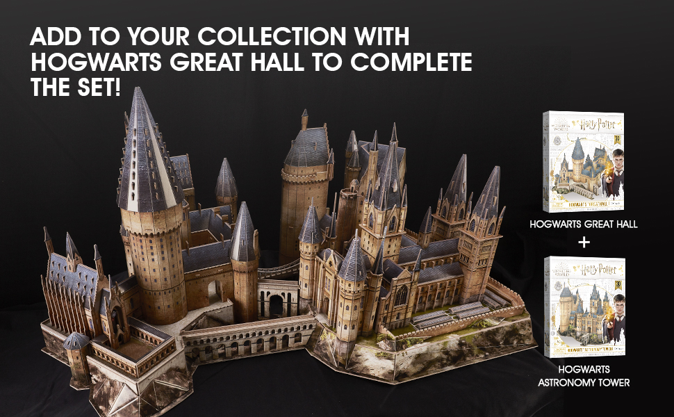 CubicFun 3D Puzzles Harry Potter Hogwarts Large Great Hall Gifts for