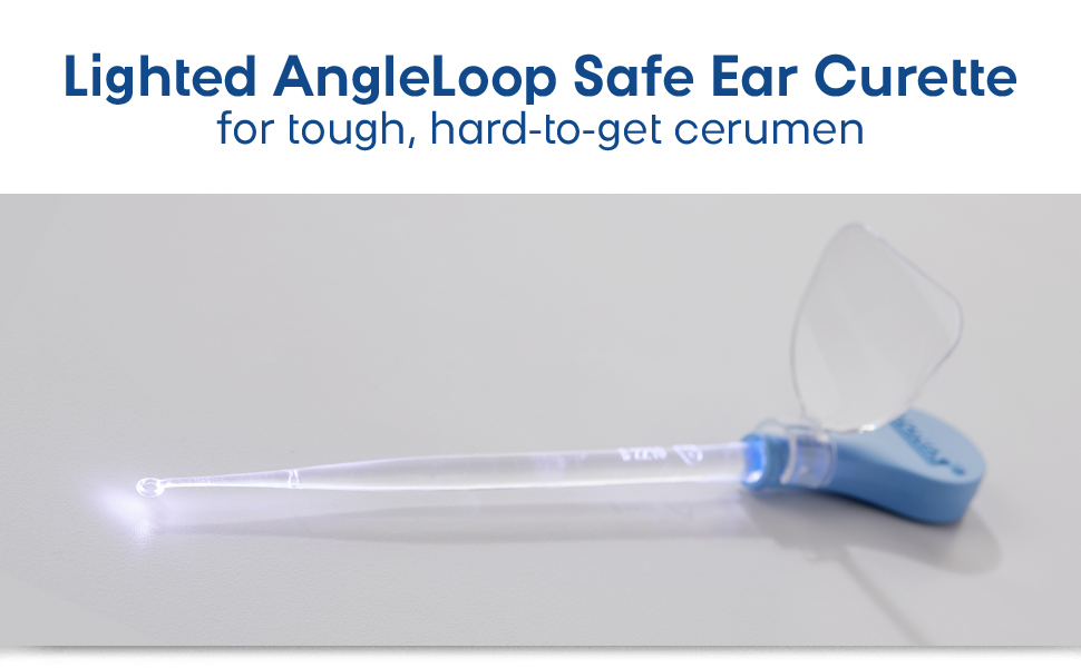 Bionix Lighted AngleLoop Safe Ear Curette