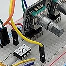 Serial Wombat 4B on breadboard with Rotary Encoders
