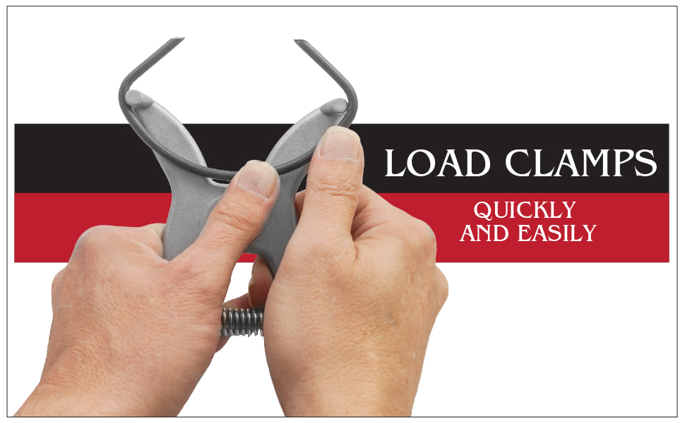 Peachtree Woodworking Supply Spring Miter Clamp 25 Piece Set with 24