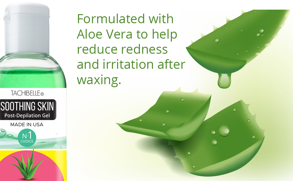 Tachibelle Soothing with Aloe Vera Gel Soothe Post Depilation Moisturize and