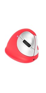 R-Go Ergonomic Mouse, Wireless, SPort, Bluetooth, Right-handed, Left Handed