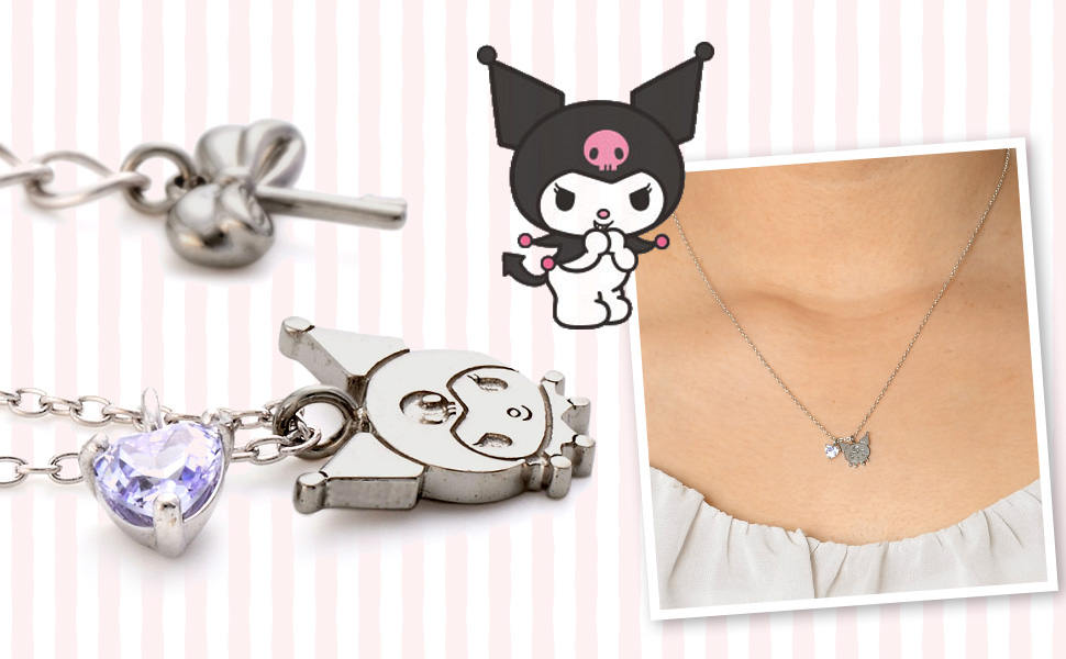 Amazon | [マイメロディ] My Melody クロミ シルバー ネックレス