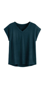 Cap Sleeve Solid Blosue