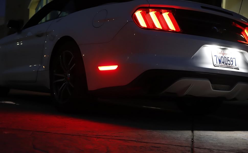 サイドマーカー 20152021 Diode LED Led Marker Dynamics EcoBoost GT Shelby Side