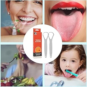 Flexibler Zungenschaber