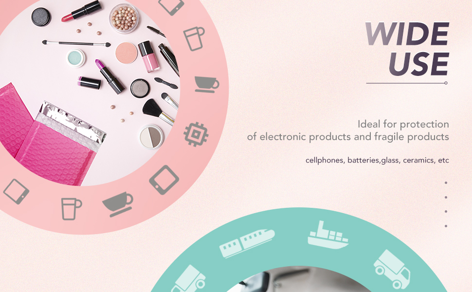 GSSUSA Padded Poly Mailers 6x10 Inches Bubble Mailer