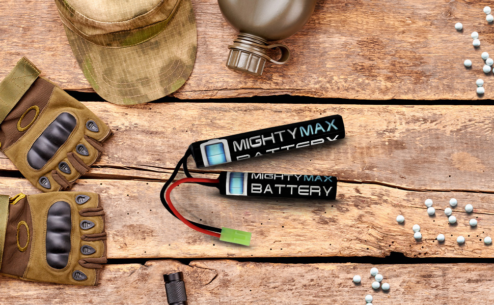 MP5 Airsoft　+　バッテリー Amazon.com: Mighty Max Battery 8.4V 1600mAh Butterfly for