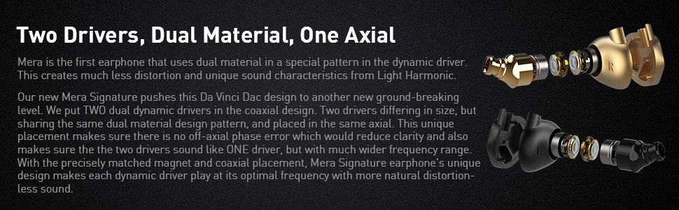 イヤホン Light Harmonic Mera + Silver Litz Cable Light Harmonic Mera + Silver Litz Cable