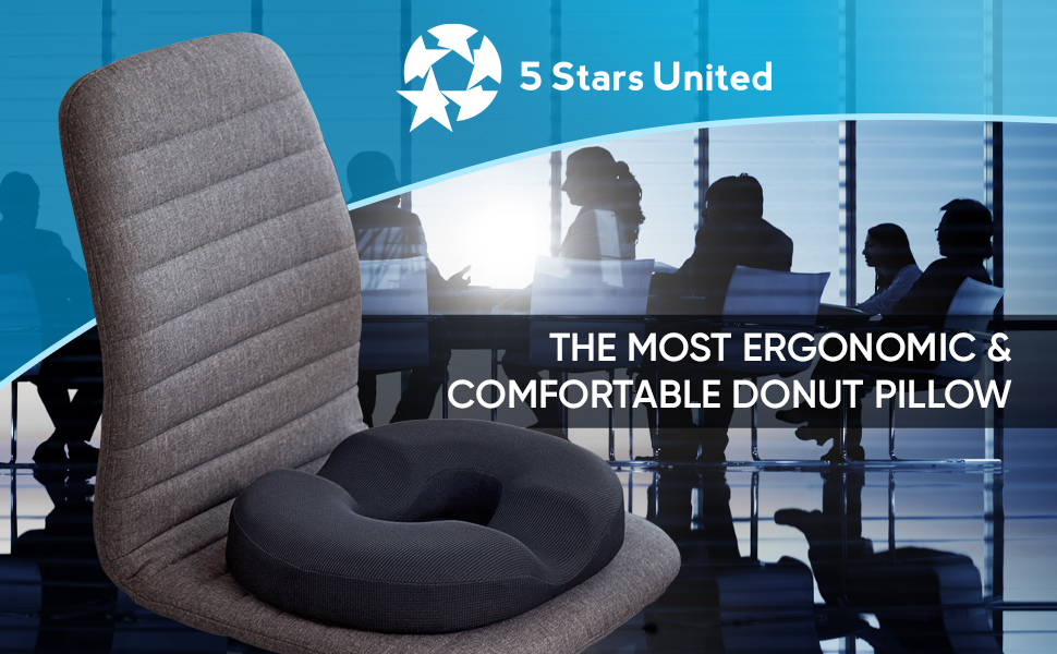 Donut Pillow Hemorrhoid Tailbone Cushion Medium Seat Cushion Pain