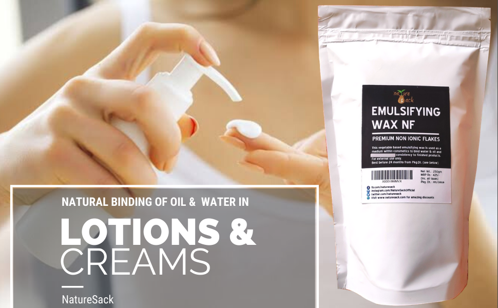 NatureSackThe Best of Nature Emulsifying Wax NonIonic, 250 g For