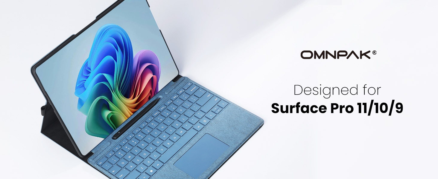 Amazon.com: Omnpak Microsoft Surface Pro 11/10/9 Case
