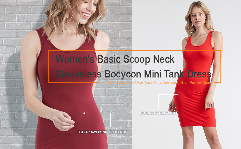 basic sleeveless dress