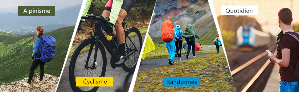 housse pour sac à dos anti-pluie