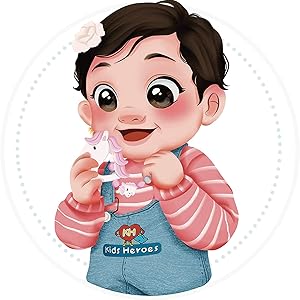 Mordedera de Unicornio bebe niña con porta chupón