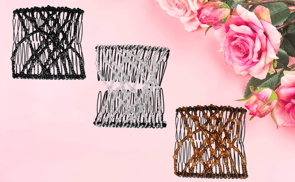 bead hair comb