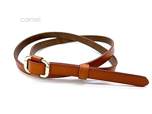 美品マッサーノベルト　新品未使用　色キャメル Amazon | [Estimation エスティメイション] レディースベルト