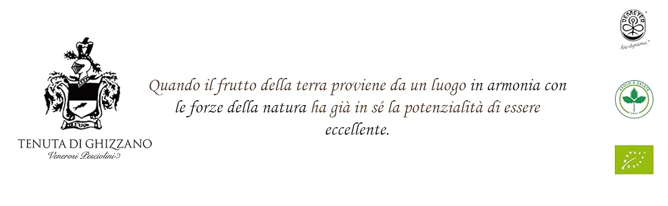 logo tenuta ghizzano certificazioni bio