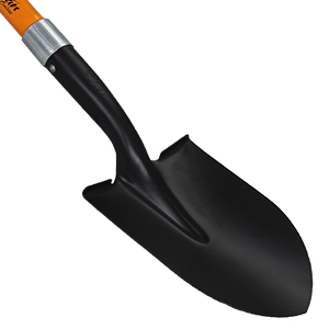 AshmanOnline Ashman Round Shovel (Medium) – (2 Pack) – 27 Inches In Length, Durable Handle, Round Shovel With Comfortable Grip With A Sturdy Blade, Multipurpose Premium Round Point Blade Shovel. Garden Tools 27 Ashman Mini Round Shovel | 20 Inche Short Handle Round Shovel with D Handle Grip