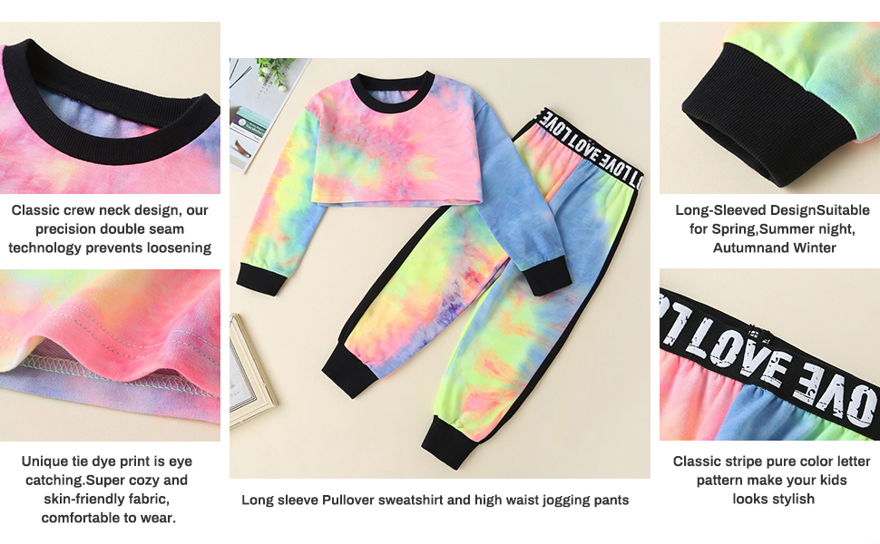 girl tie dye outfits