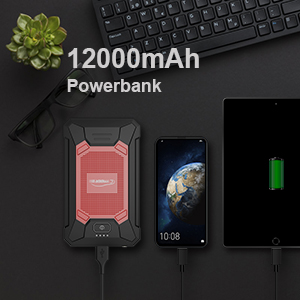 12000 Starthilfe Powerbank