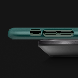 iPhone 11 Pro Thin Fit Midnight Green Case