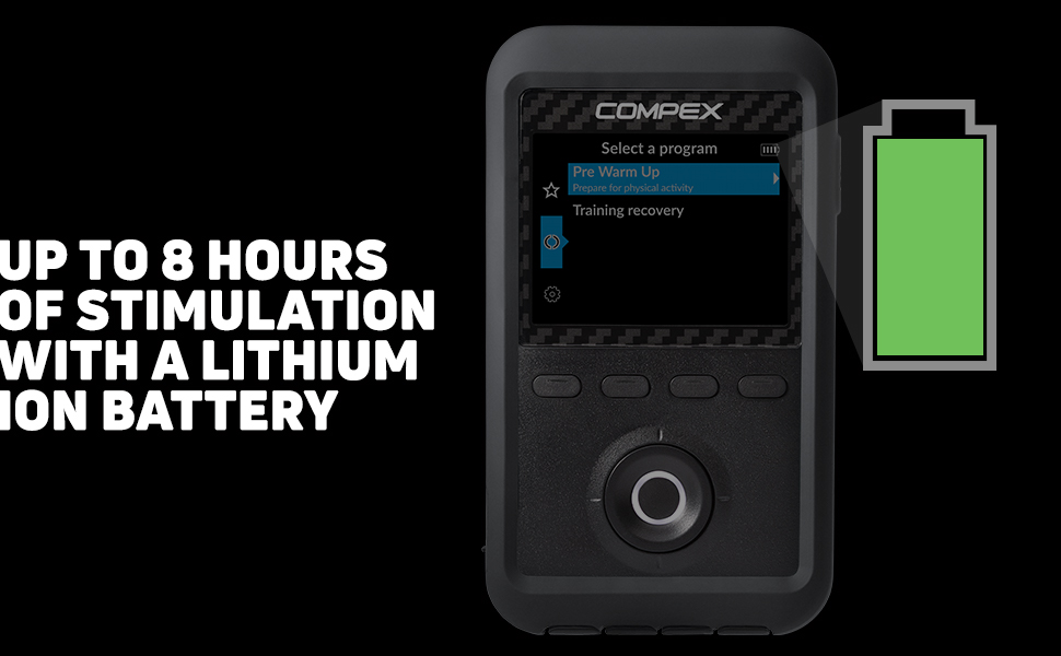 Compex® Performance™ 3.0 Muscle Stimulator with TENS Kit – 6 -15