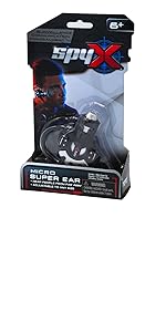 spyx,spy x,micro super ear,spy toy kid,spy kids,spy gadget,spy gear,listen device,secret agent