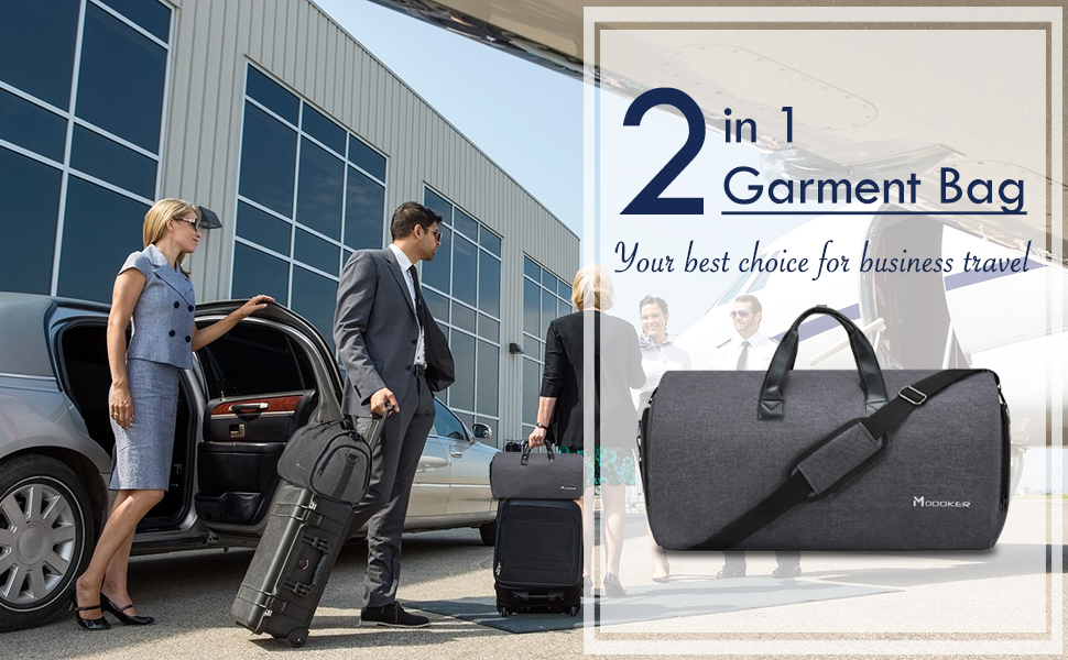modoker carry on garment duffel bag