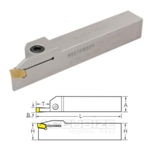 heavy duty cutoff holder with gtn insert