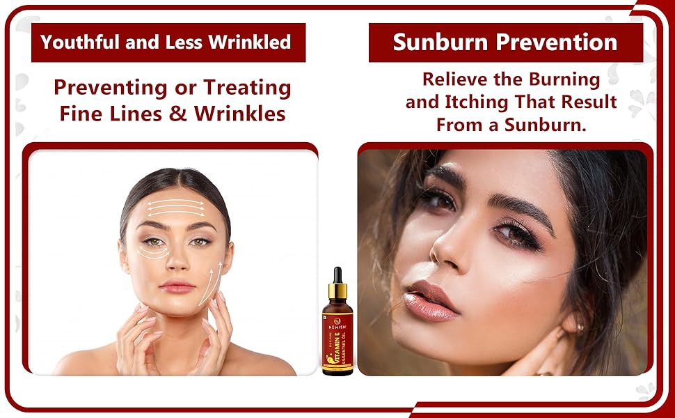 Newish Organic Vitamin E Oil For Face 30 ml Best Oil For Face, Body