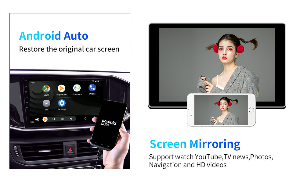 android auto watch videos
