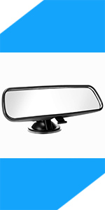 Suction Cup Rear View Mirror