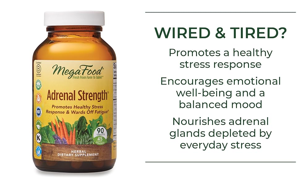 WIRED & TIRED?  Promotes a healthy stress response   Encourages emotional wellbeing