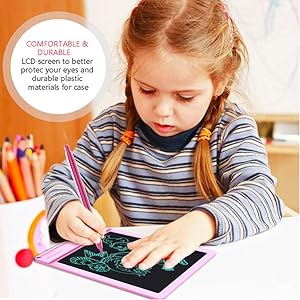 lcd electronic writing drawing graffiti painting tablet board pad ewriter for kids children toy