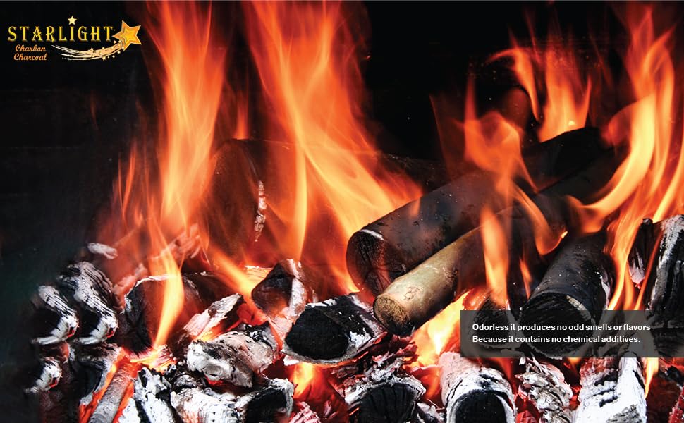 Starlight Charcoal Natural Oak Sindian Charcoal Instant
