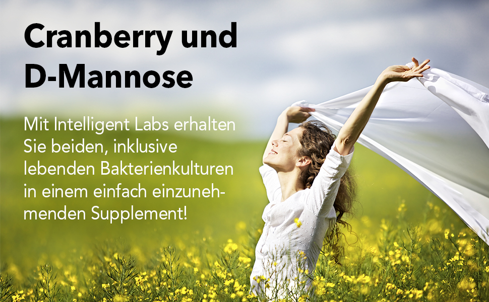Frauen Probiotika mit Präbiotika mit Cranberry und Manose, uti, vaginale Gesundheit